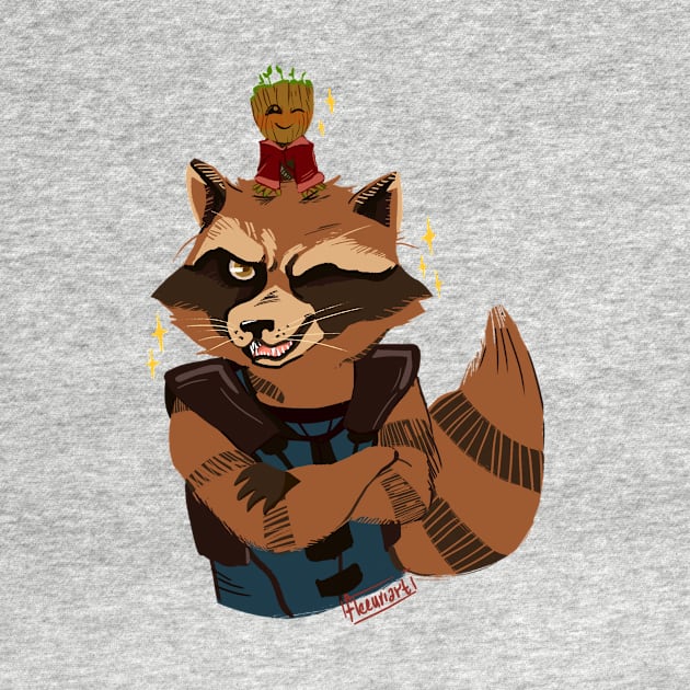 Rocket Raccoon by Kirilonik